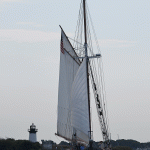 Schooner Thomas E. Lannon in Gloucester Harbor 1