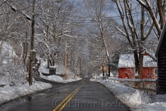 Walnut Street in the Snow