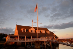 AYC Flag at Sunset