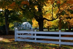 Visitor Center in Fall