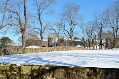 Milking Barn in Winter