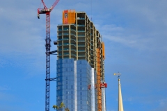 Millennium Tower Under Construction