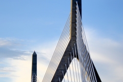 Zakim Bridge Under Blue Skies