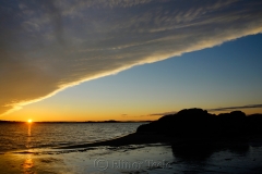 Cloud Bow  & Sunset