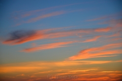 Ipswich Bay Sunset Blue