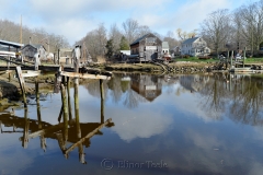 Burnham Boat Building in Spring 2