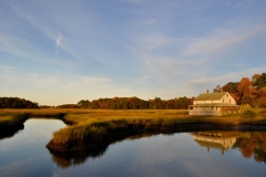 Mabel Burnham House in Autumn