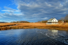 Mabel Burnham House in December