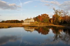 Mabel Burnham House in October