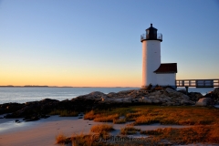 Lighthouse & Blue Sunset