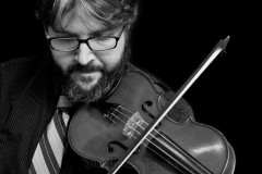 Violinist Black & White 2