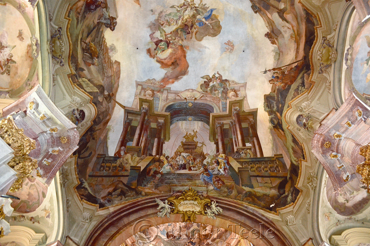 Ceiling, St. Nicholas Church, Prague
