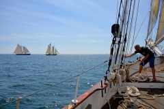 On Board the Liberty Clipper