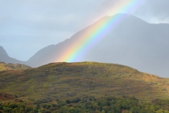 Gap of Dunloe Rainbow Close-Up