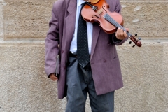 Violinist in Budapest