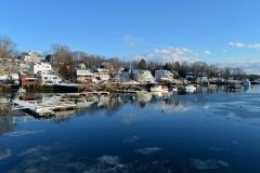 Harbor in Melting Snows