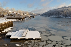 Cove in March Snows