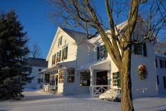 Village Hall on a Snowy Morning 2