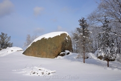 Squam Rock in February