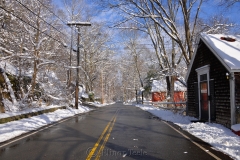 Walnut Street in January Snows
