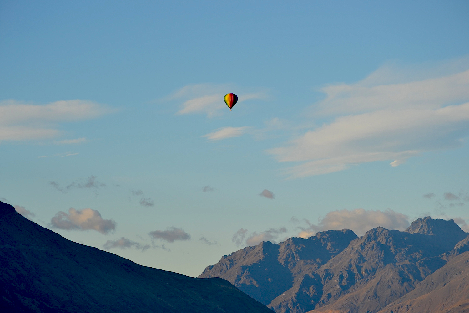 Hot Air Balloon, Queenstown, New Zealand