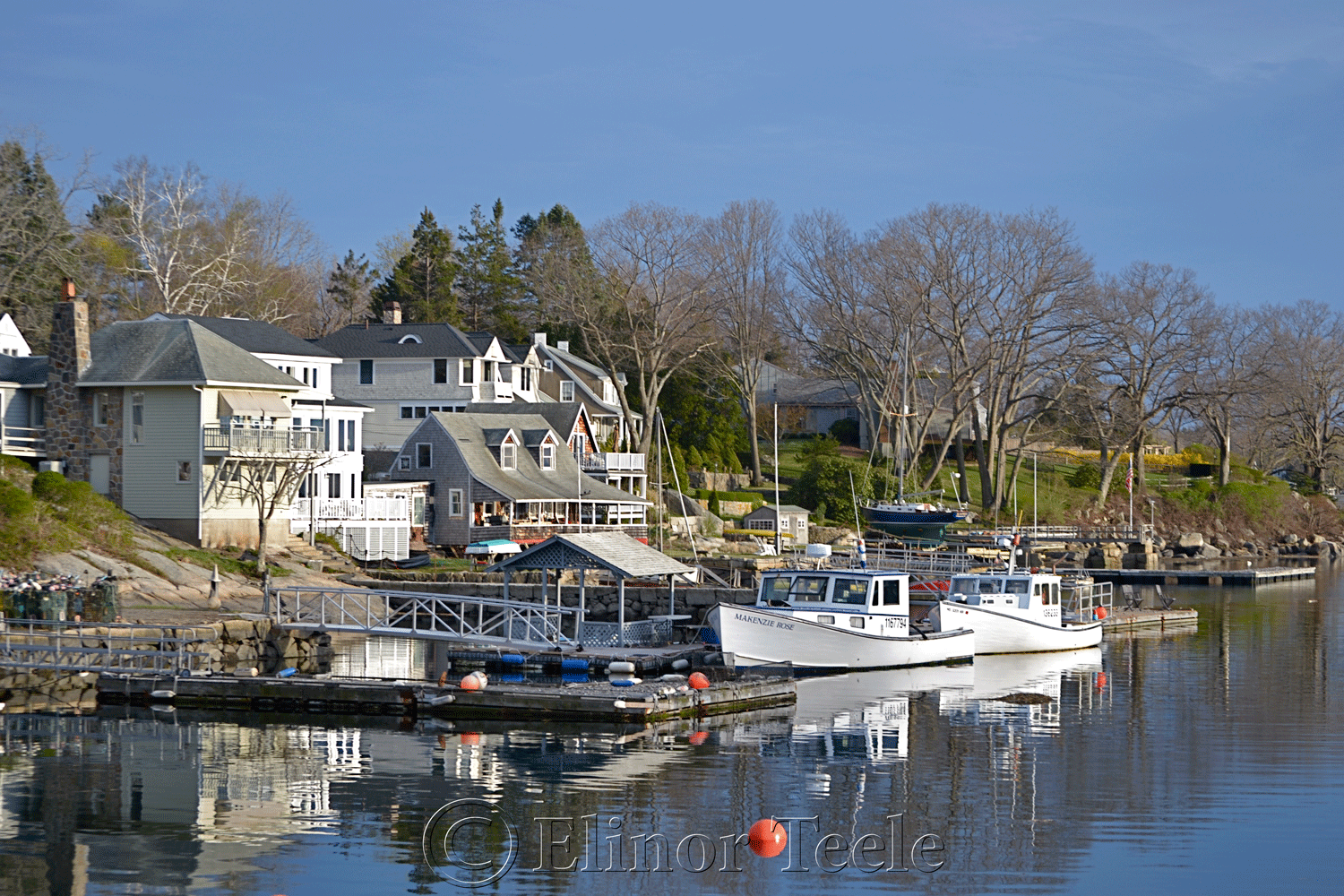 Annisquam Harbor in April