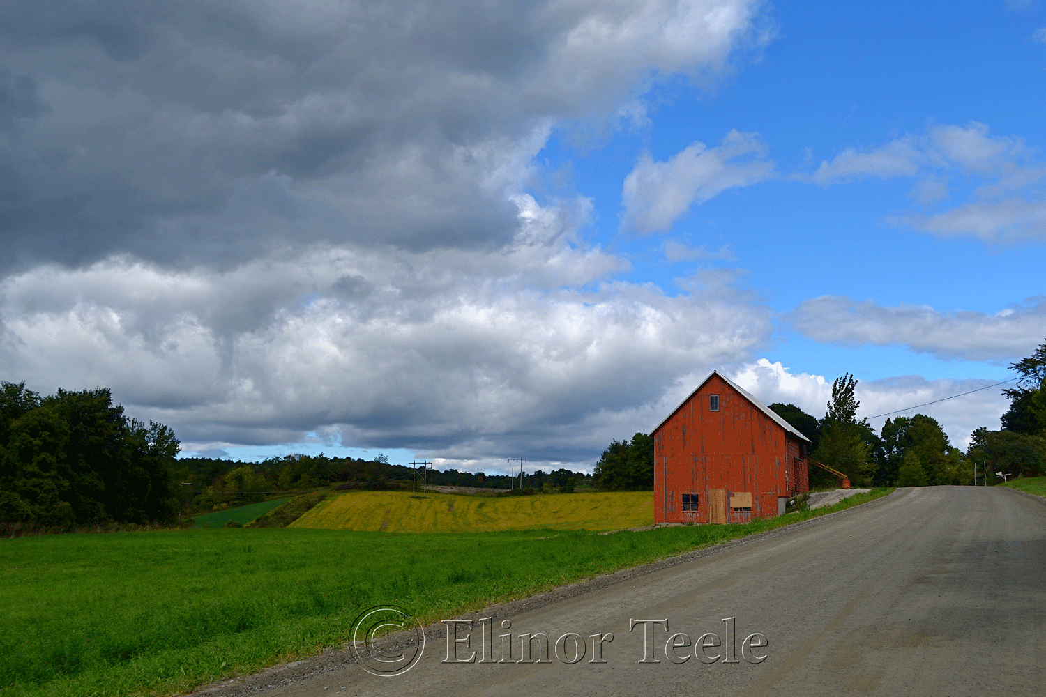 Red Barn in Vermont