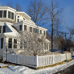 Annisquam House in Winter