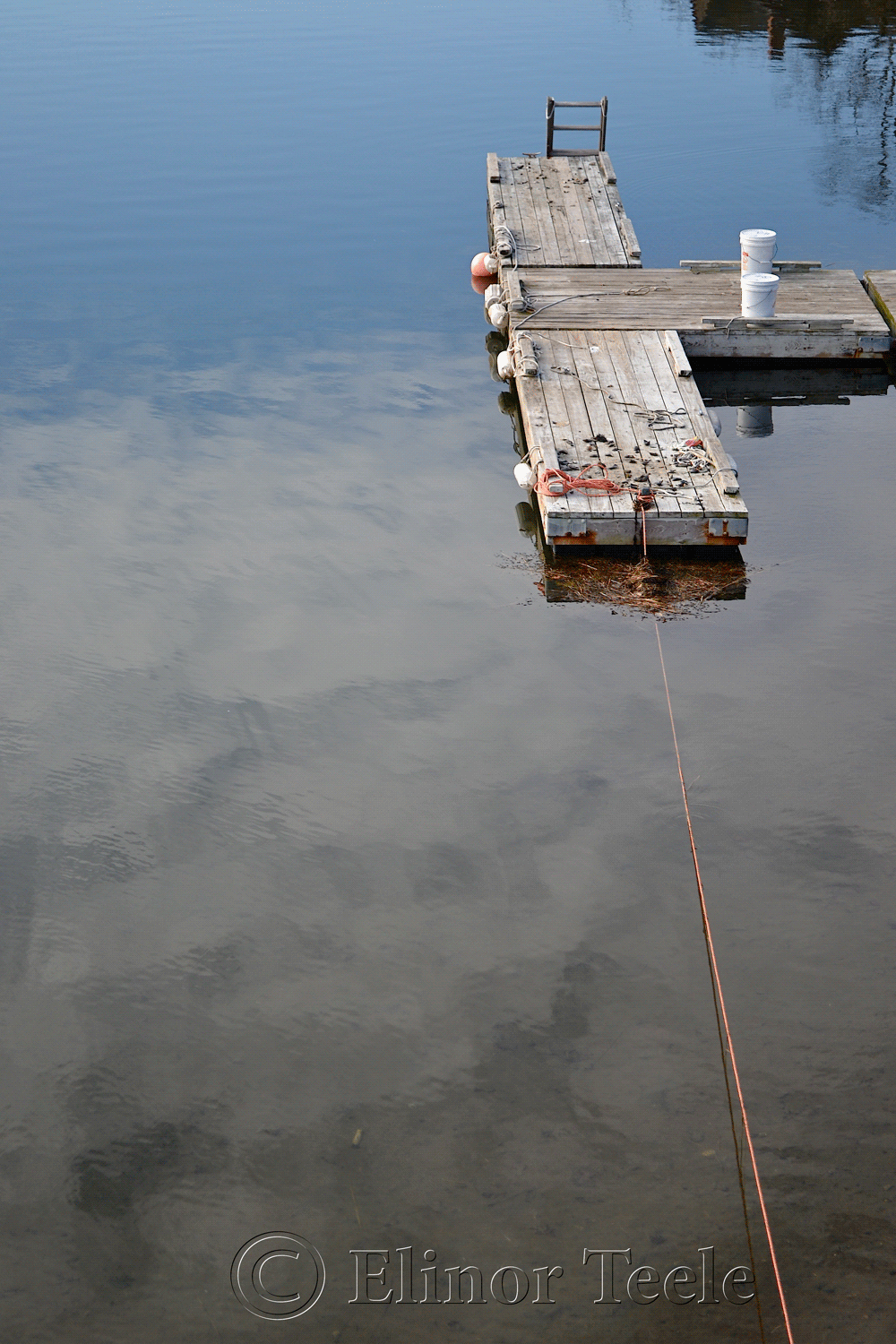 Dock in Annisquam Harbor
