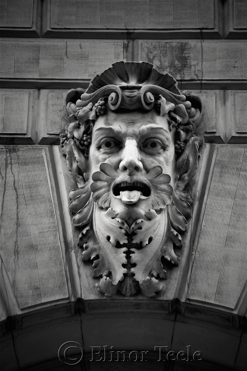 Faces, Budapest, Hungary