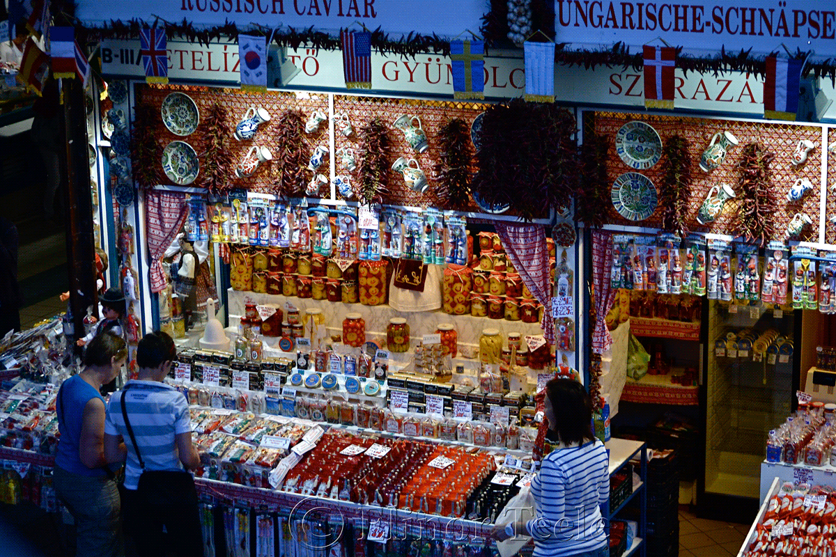 Food Stall, Great Market Hall, Budapest, Hungary