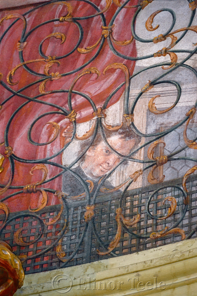 Chapel Fresco, St. Nicholas Church, Mala Strana, Prague