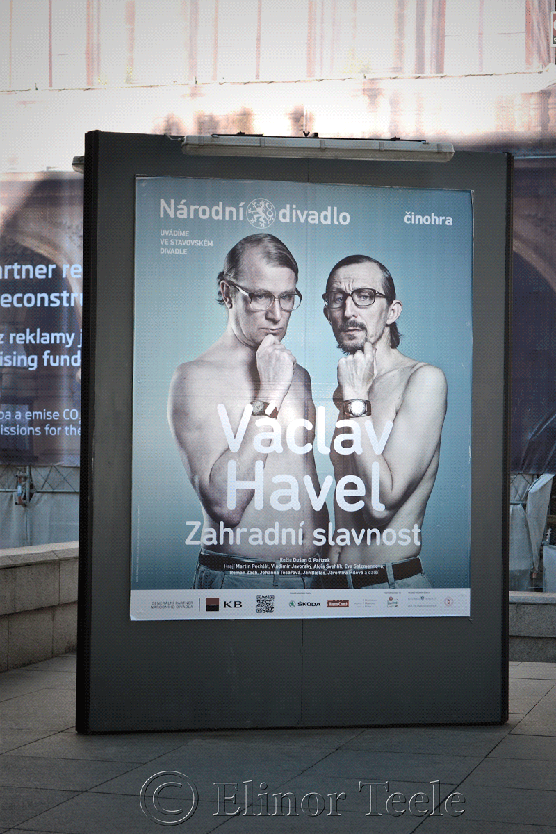 Havel Theater Poster, Prague