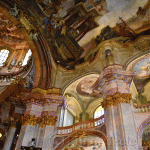 Interior, St. Nicholas Church, Mala Strana, Prague