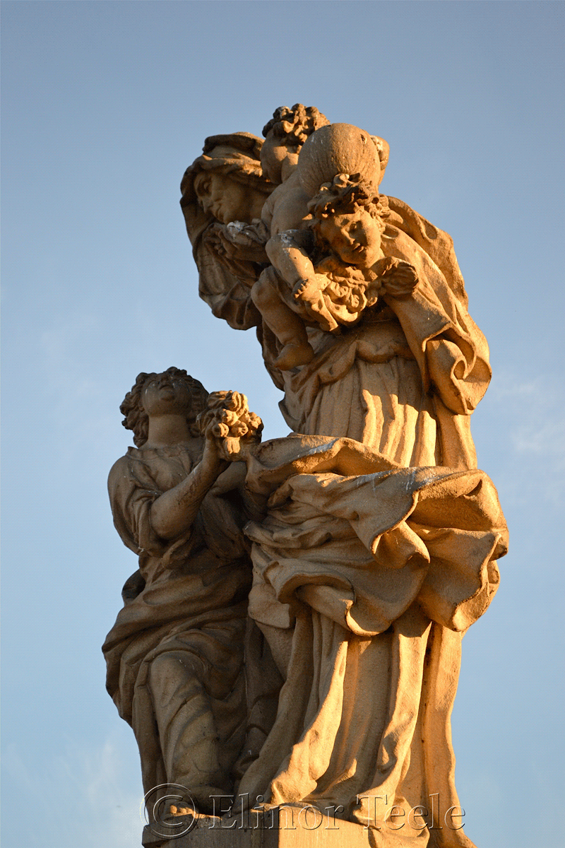 St. Anne with Madonna and Child, Charles Bridge, Prague