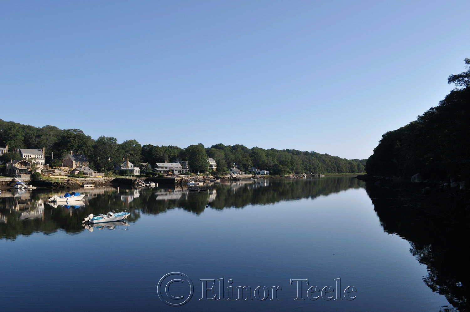 Still Morning in July, Lobster Cove, Annisquam MA