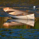 Whitehall Rowboat at Low Tide
