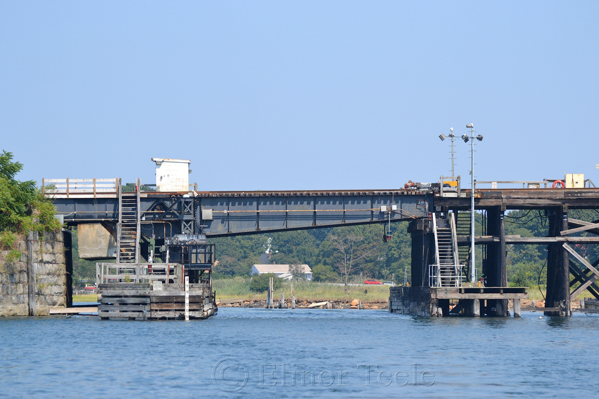 Rail Bridge, Annsiquam River, Gloucester MA