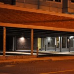 Rogers Street Garage, Gloucester at Night
