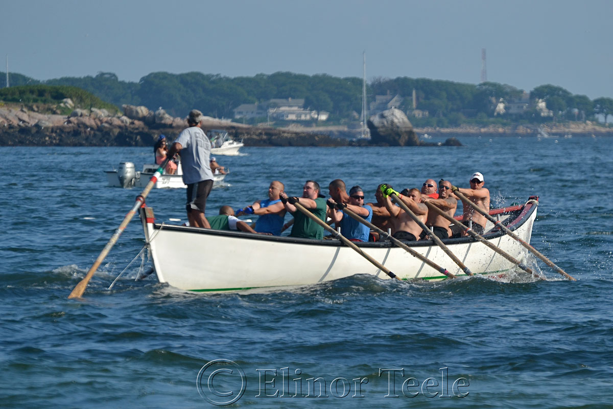 Anthony Saputo's Crew, Seine Boat Races, Fiesta, Gloucester MA 1