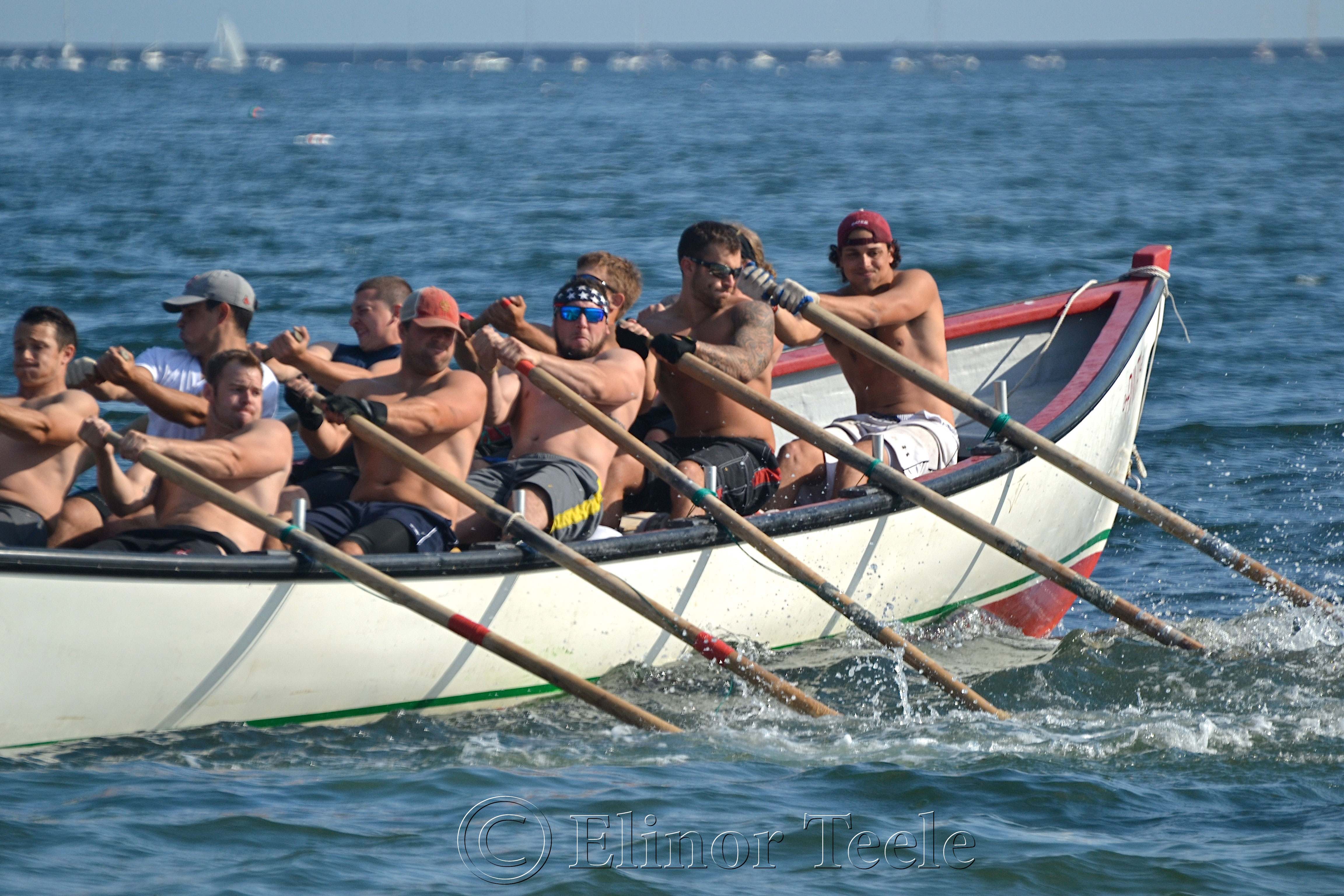 Paul Giacalone's Crew, Seine Boat Races, Fiesta, Gloucester MA 2