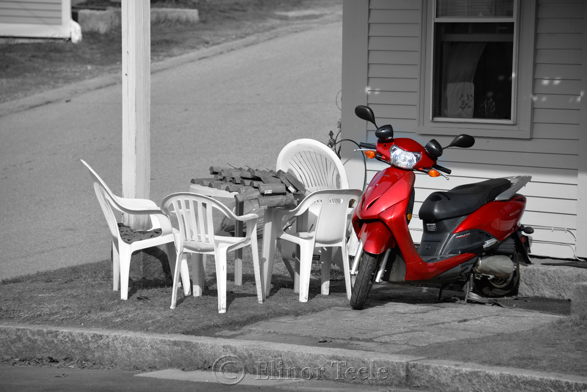 Red Scooter, Lanesville MA