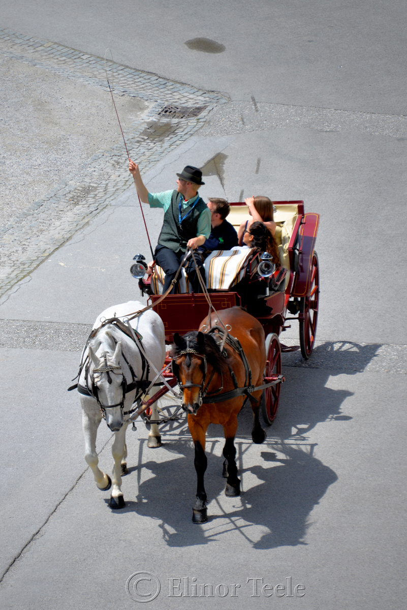 Horse-Drawn Carriages, Salzburg, Austria 2