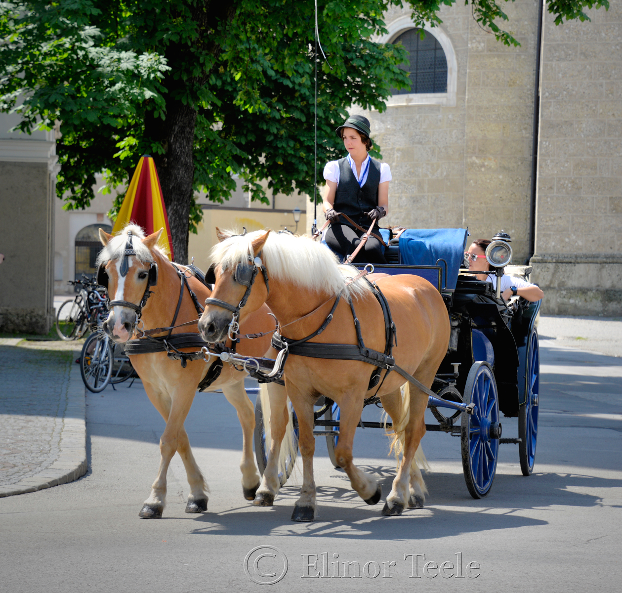 Horse-Drawn Carriages, Salzburg, Austria 3