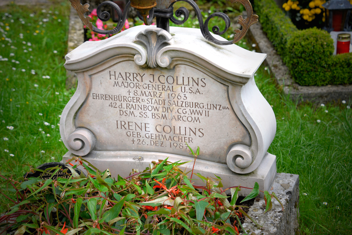 Henry Collins Grave, Petersfriedhof, Salzburg, Austria