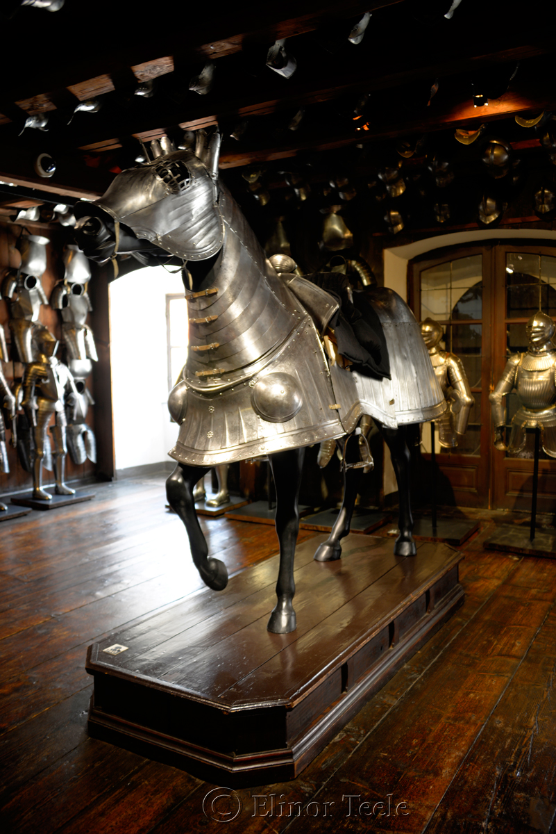 Horse Armor, Landeszeughaus (Styrian Armory), Landhaus, Graz, Austria