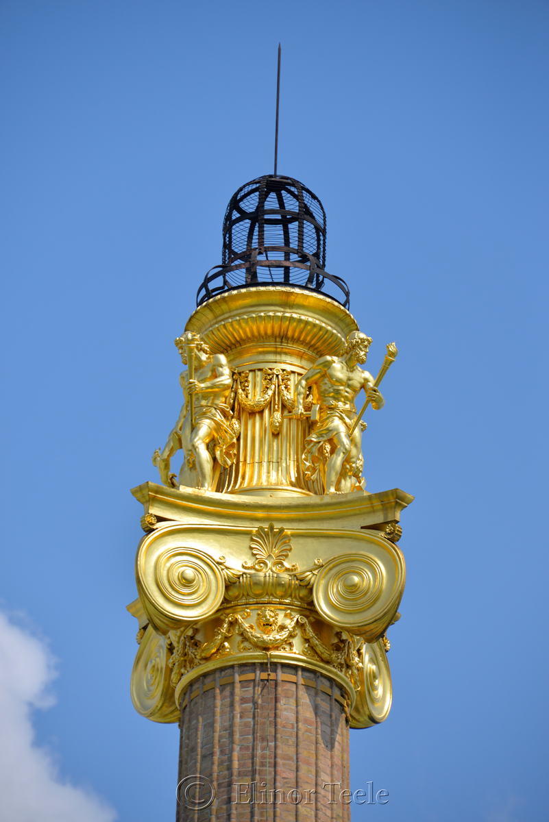 Golden Column, Parliament, Vienna, Austria