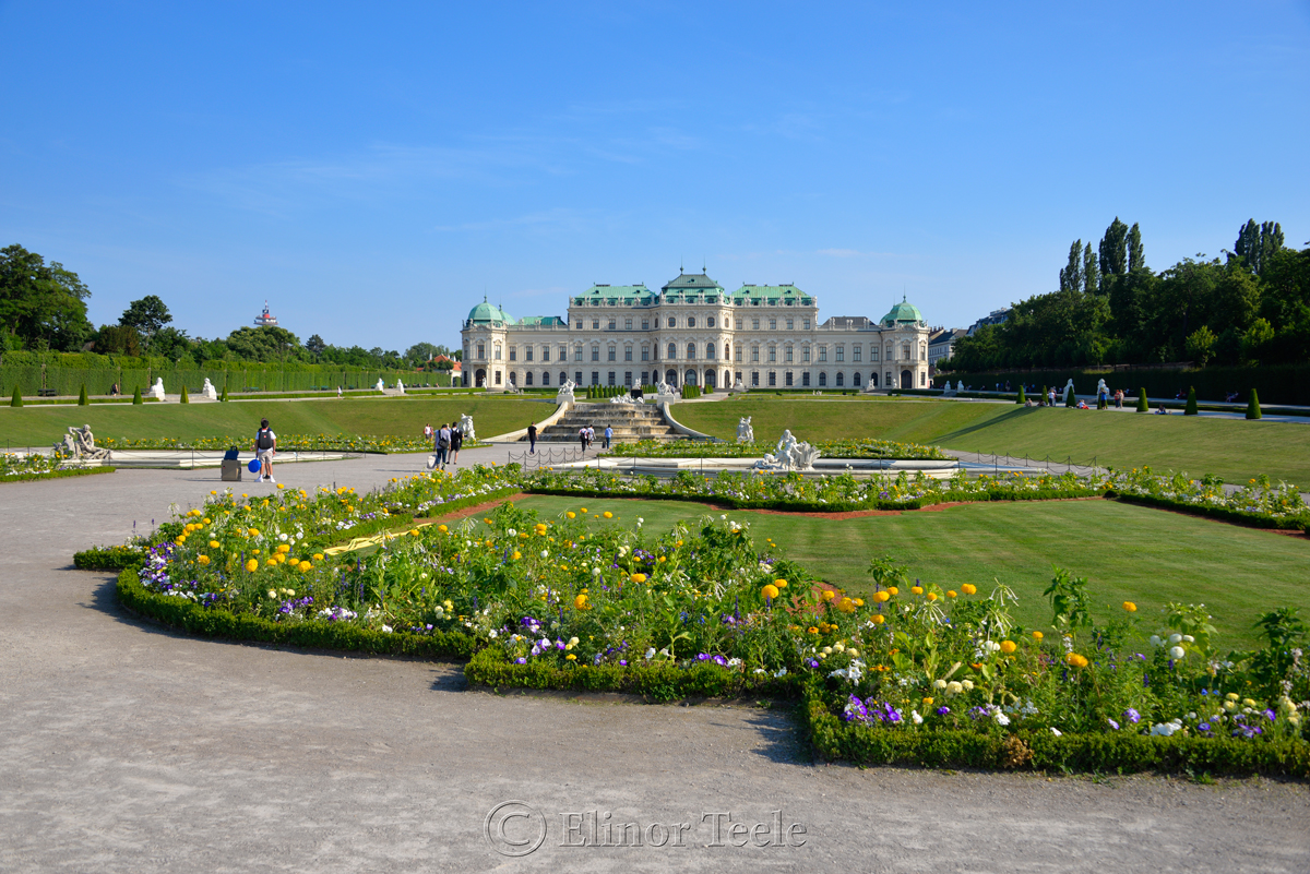 Garden & Upper Belvedere, Vienna, Austria