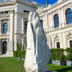 Wacherin Statue, Burgtheater, Vienna, Austria 1