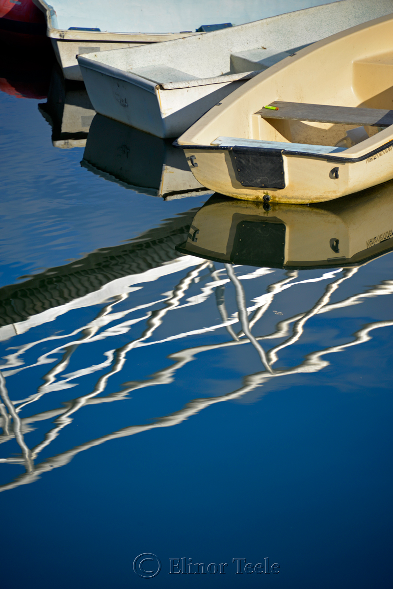 Boats & Bridge Reflection, Annisquam MA